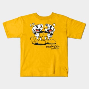 Cuphead adventure! Kids T-Shirt